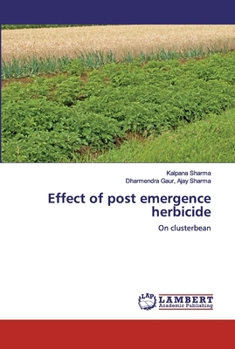 Paperback Effect of post emergence herbicide Book