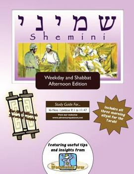 Paperback Bar/Bat Mitzvah Survival Guides: Shemini (Weekdays & Shabbat pm) Book