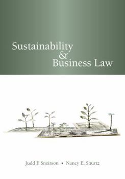 Paperback Sustainability & Business Law Book