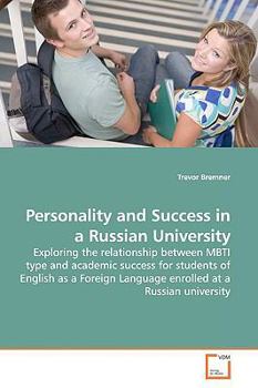 Paperback Personality and Success in a Russian University Book