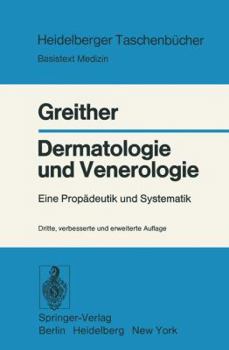 Paperback Dermatologie Und Venerologie: Eine Propädeutik Und Systematik [German] Book