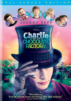 DVD Charlie and the Chocolate Factory Book