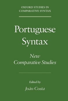 Paperback Portuguese Syntax: New Comparative Studies Book