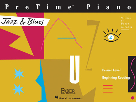 Paperback Pretime Piano Jazz & Blues - Primer Level Book