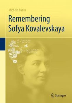 Hardcover Remembering Sofya Kovalevskaya Book