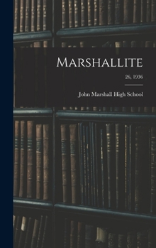 Hardcover Marshallite; 26, 1936 Book