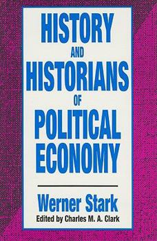 Hardcover History and Historians of Political Economy Book