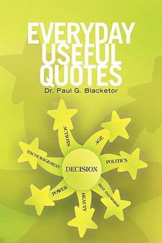 Paperback Everyday Useful Quotes Book