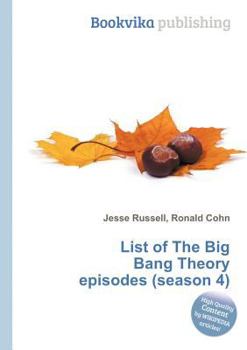 Paperback List of the Big Bang Theory Episodes (Season 4) Book