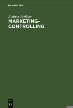 Hardcover Marketing-Controlling [German] Book