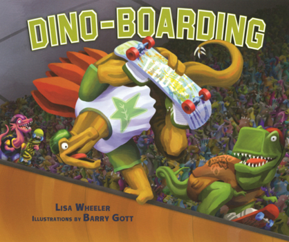 Library Binding Dino-Boarding Book