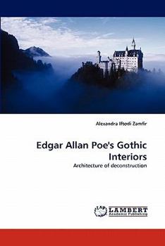 Paperback Edgar Allan Poe's Gothic Interiors Book