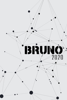 Terminkalender 2020: Für Bruno personalisierter Taschenkalender und Tagesplaner ca DIN A5 | 376 Seiten | 1 Seite pro Tag | Tagebuch | Wochenplaner (German Edition)