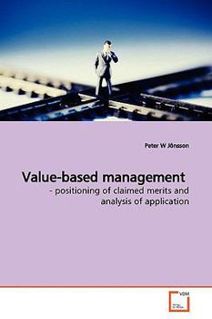 Paperback Value-based management Book