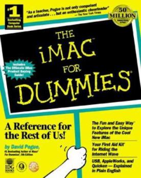 Paperback iMac for Dummies Book