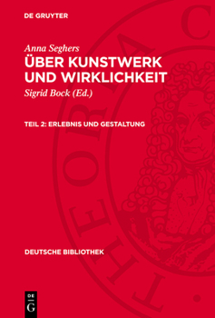 Hardcover Erlebnis Und Gestaltung [German] Book