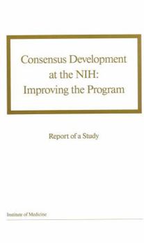 Paperback Consensus Development at the Nih: Improving the Program Book