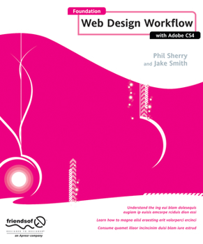 Paperback Foundation Web Design Workflow with Adobe Cs4 Book