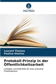 Paperback Protokoll-Prinzip in der Öffentlichkeitsarbeit [German] Book
