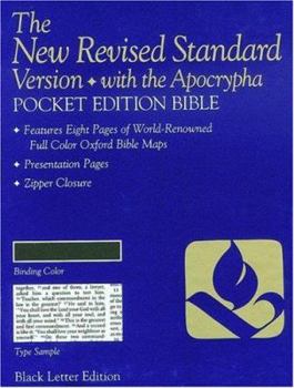Leather Bound Pocket Bible-NRSV-Anglicized Book