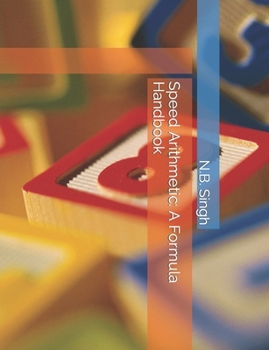 Paperback Speed Arithmetic: A Formula Handbook Book