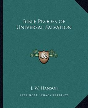 Paperback Bible Proofs of Universal Salvation Book