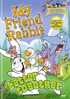 DVD My Friend Rabbit: Better Together Book