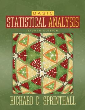 Hardcover Basic Statistical Analysis Book