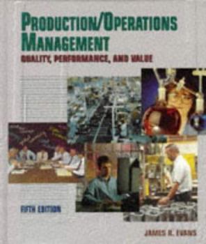 Mass Market Paperback Production/Operations Manageme NT: Qual, Book