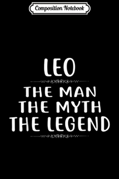 Composition Notebook: Leo Birthday July-August Journal/Notebook Blank Lined Ruled 6x9 100 Pages