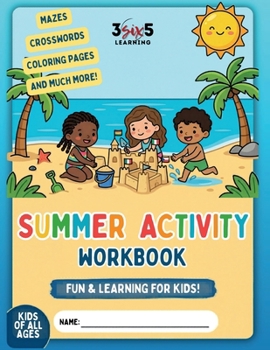 Paperback Summer Activities Workbook for Kids Book