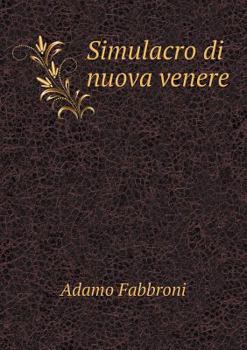 Paperback Simulacro di nuova venere [Italian] Book