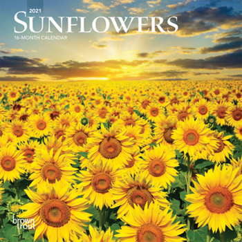 Calendar Sunflowers 2021 Mini 7x7 Book