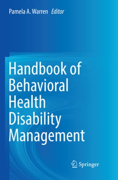 Paperback Handbook of Behavioral Health Disability Management Book