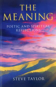 Paperback The Meaning: Poetic and Spiritual Reflections Book