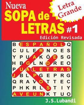 Paperback Nueva SOPA de LETRAS #1 (Letra Grande) [Spanish] Book