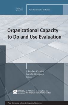 Paperback Organizational Capacity to Do and Use Evaluation Book