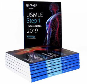 Paperback USMLE Step 1 Lecture Notes 2019: 7-Book Set Book