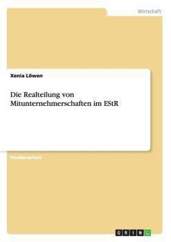 Paperback Die Realteilung von Mitunternehmerschaften im EStR [German] Book