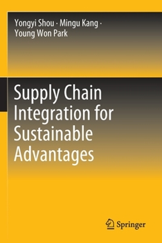 Paperback Supply Chain Integration for Sustainable Advantages Book