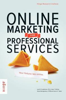 Paperback Online Marketing for Professional Services Book