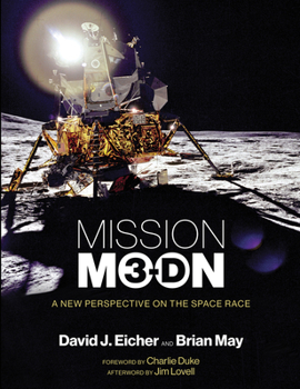 Hardcover Mission Moon 3-D: A New Perspective on the Space Race Book