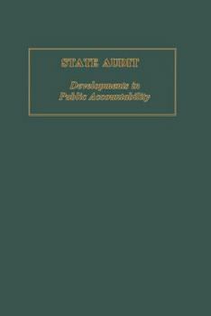 Paperback State Audit: Developments in Public Accountability Book