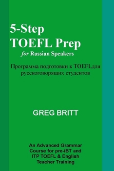 Paperback 5-Step TOEFL Prep for Russian Speakers Book
