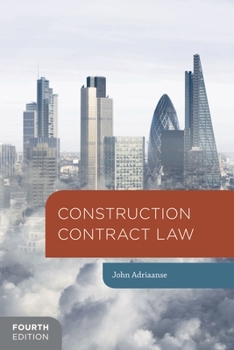 Paperback Construction Contract Law Book