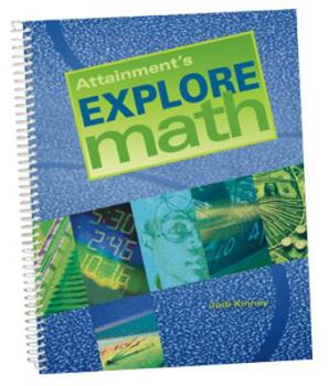 Spiral-bound Explore Math Book