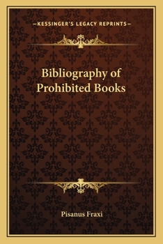 Paperback Bibliography of Prohibited Books Book