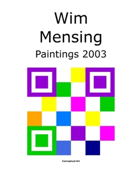 Paperback Wim Mensing Paintings 2003 Book