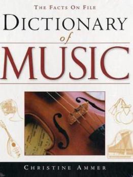 Hardcover Dictionary of Music Book