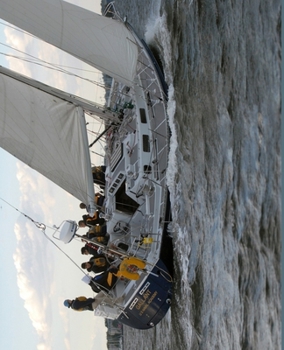 Paperback Composition Book: College Ruled 110 Page 7.5" x 9.25" Composition Notebook, Annapolis Maryland Sailing Theme Book